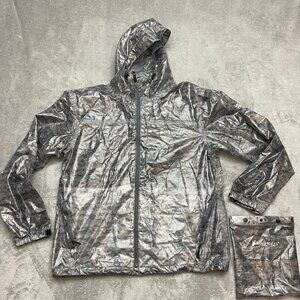 Frogg Toggs Rain Jacket Men's M/L Camo Lightweight Hooded Dri2Pore